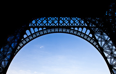 Image showing Eiffel Tower detail