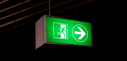 Image showing Emergency Exit