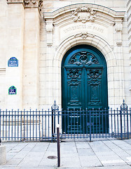 Image showing Paris - Sorbonne University Entrance