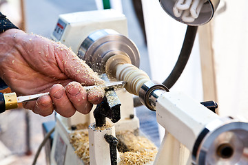 Image showing Turner at work