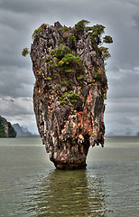 Image showing Flying James Bond Island