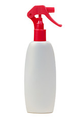 Image showing Plastic bottle with a spray