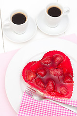 Image showing Love - Strawberry Cake