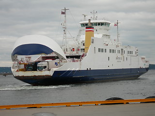 Image showing Bastøferga in Horten in Norway