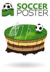 Image showing Soccer Poster