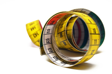 Image showing Rolled Measuring Tape