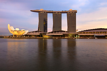 Image showing Singapore skyline