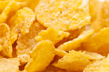 Image showing Corn flakes background