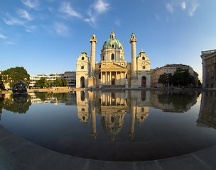 Image showing St. Charles Cathedral in Vienna