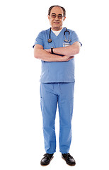 Image showing Experienced medical professional posing