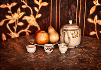 Image showing still life afternoon tea