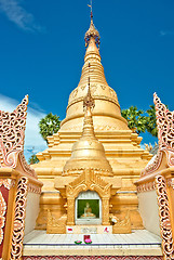 Image showing golden buddhist temple