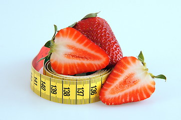 Image showing Strawberries