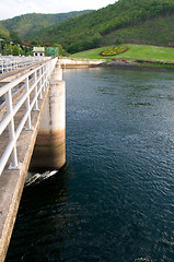 Image showing The Lower Mae Ping Dam in Thailand