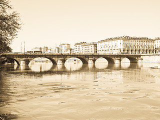 Image showing Piazza Vittorio, Turin