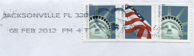 Image showing Mail stamp
