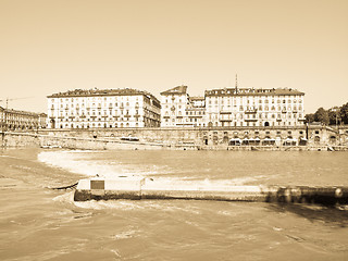 Image showing Piazza Vittorio, Turin