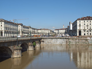 Image showing Piazza Vittorio, Turin