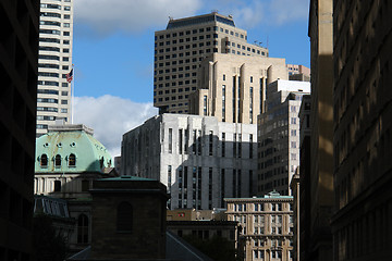 Image showing Old and New Buildings