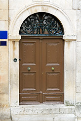 Image showing Arch door