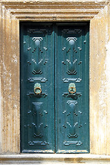 Image showing Medieval door