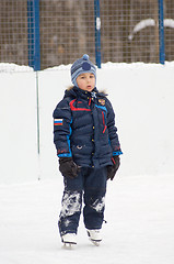 Image showing Big little skater