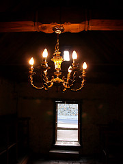 Image showing Hanged Chandelier