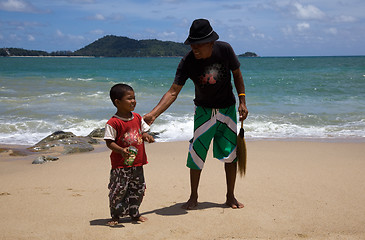 Image showing Thailand, Phuket, Patong, Indigenous people