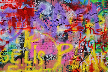 Image showing abstract street art background