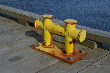 Image showing Mooring bollard