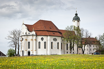 Image showing Wieskirche in Bavaria Germany