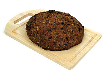 Image showing Brown bread on the board