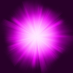 Image showing ?olor purple design with a burst. EPS 8