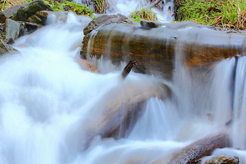 Image showing cascade near the spring