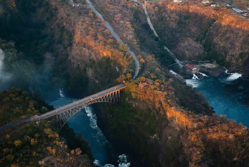 Image showing Bridge over the Zambezi River Gorge 2