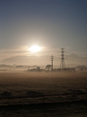 Image showing Fields and power lines 2