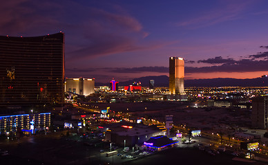 Image showing Las Vegas and Trump Tower