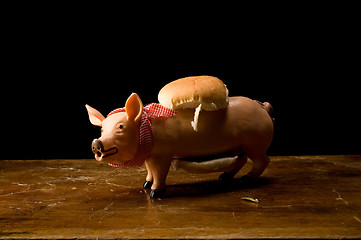 Image showing Pork hamburger