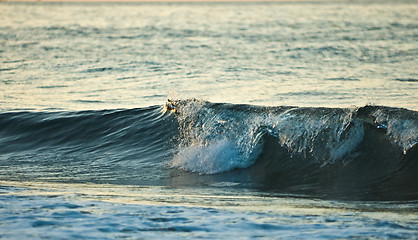 Image showing Bali wave breaking