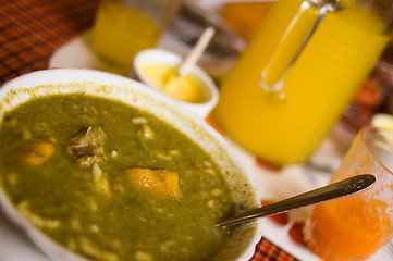 Image showing Peruvian soup