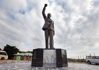 Image showing Nelson Mandela Statue