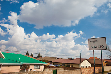 Image showing Soweto sign wide