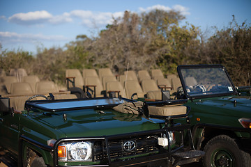 Image showing Safari vehicles