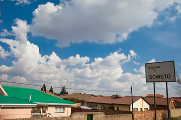 Image showing Soweto sign mid height