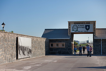 Image showing Entrance to Robben Island Prison