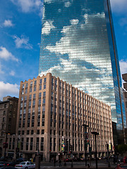 Image showing Hancock Tower and NE Power Building