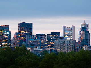 Image showing Downtown Boston Skyscrapers