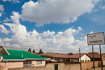 Image showing Soweto sign full height