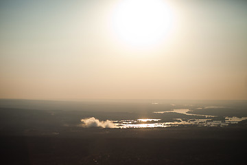 Image showing Victoria Falls from the Air