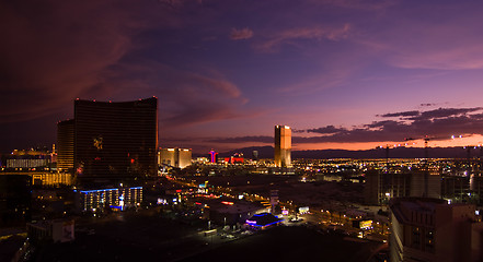 Image showing Las Vegas and Trump Tower